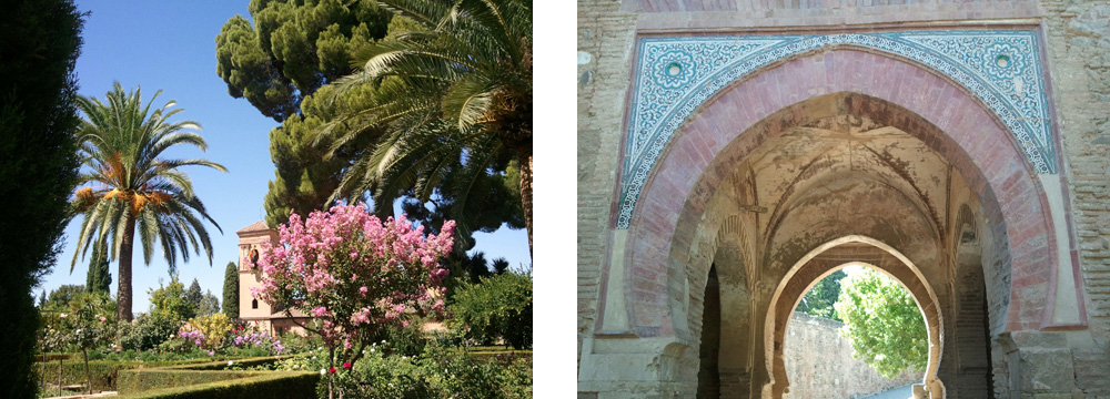 Alhambra-Gartenanlage & Alhambra-Liwan