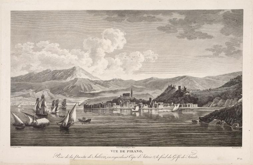 Piran-Historische Ansicht (1802)