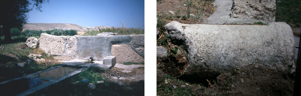 Lystra - Heilige Quelle (Hagiasma) & heute verschollene Tempel-Inschrift von Lystra