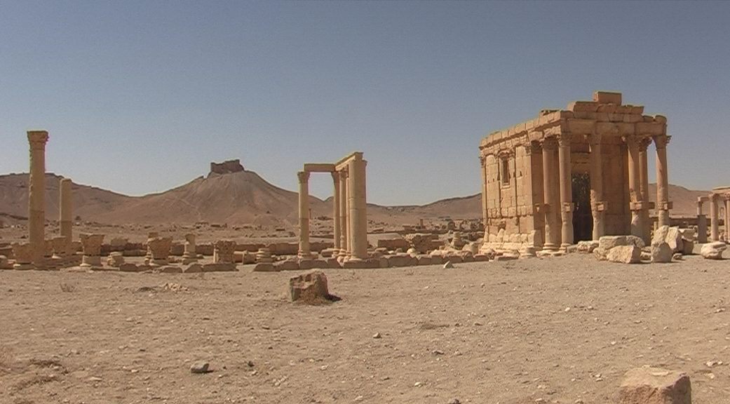 Baal-Schamin Tempel in Palmyra im Jahr 2007