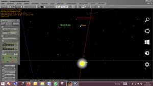 Lunar Crescent in Kappad on 12. april 2021 - B